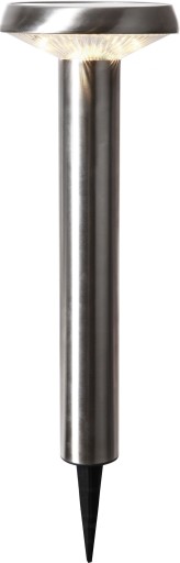 Seville solar cell bollard (Børstet stål)