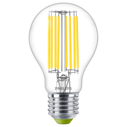 Philips Master Ultra Efficient LED E27 lyspære - 4000K/4W LED filament