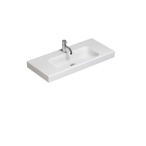 Dansani Mini Menuet servant, 81x36 cm, hvit Baderom > Servanten