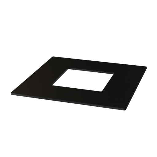 Pelmondo HPL bordplate 900 x 900 x 12 mm for Cube og Barcube Backuptype - VVS