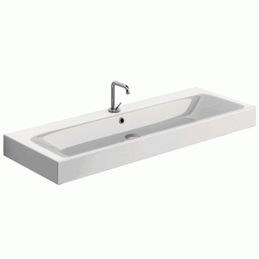 Lavabo Cento 100 servant, 100x45 cm, hvit