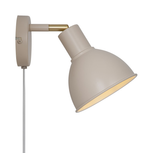 Nordlux Pop vegglampe, beige