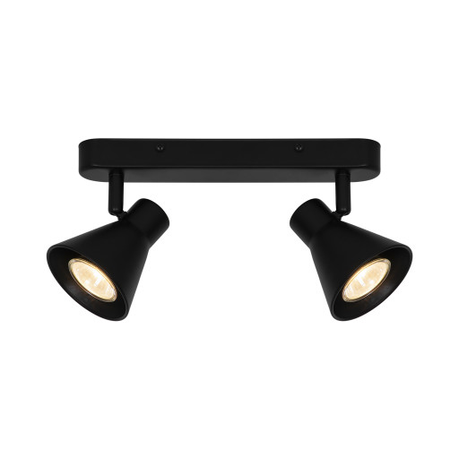 Nordlux Eik loftlampe - 2 spots/sort
