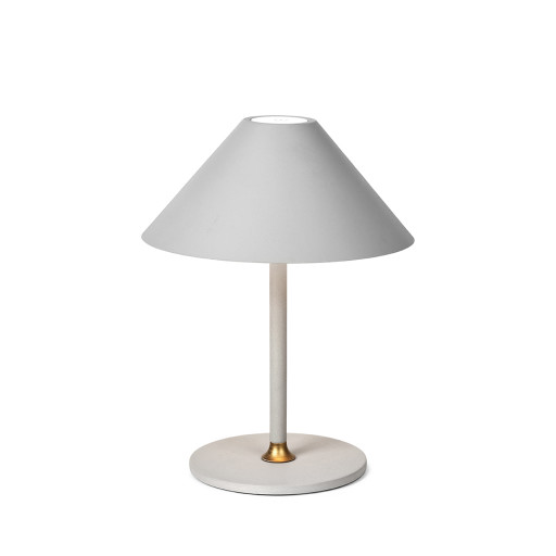 Halo Design Hygge genopladelig bordlampe, H20 cm, lysegrå Bordlampe