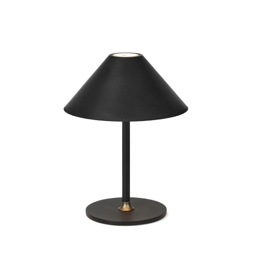 Halo Design Hygge genopladelig bordlampe, H20 cm, sort Bordlampe
