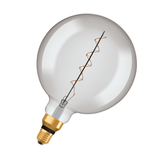 Ledvance Vintage 1906 E27 globepære, 1800K, 4,8W,Ø20 LED filament