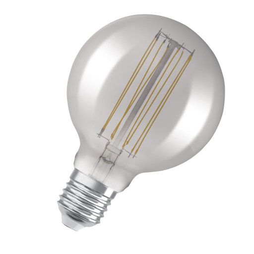 Ledvance Vintage 1906 E27 globepære, 1800K, 11W,Ø9,5 LED filament