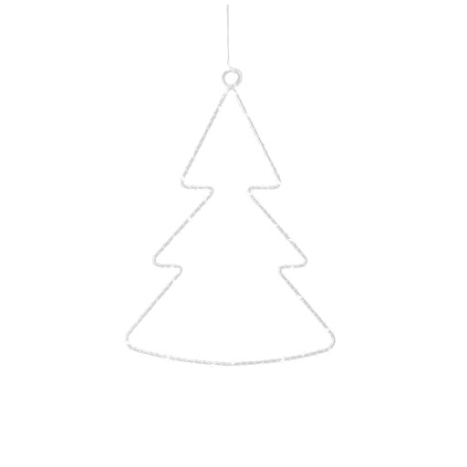 Sirius Liva juletræ pynt - hvid/30 cm