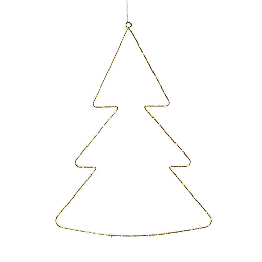 Sirius Liva juletræ pynt - guld/70 cm