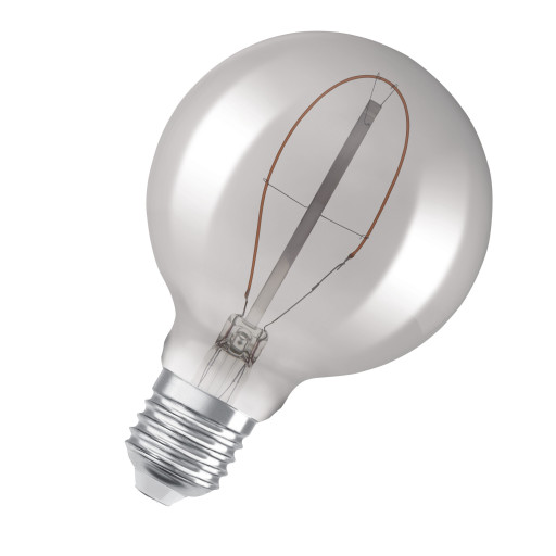 Ledvance Vintage 1906 E27 globepære, 1800K, 3,4W LED filament