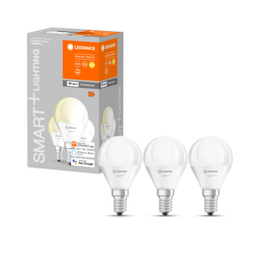 LEDvance Smart+ krone 5W 2700K E14 WiFi - 3-pak