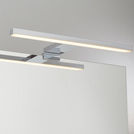 Lovschall NextGen spejllampe - krom/50 cm