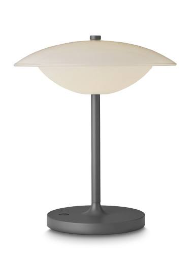 Halo Design Baroni genopladelig bordlampe, antracit