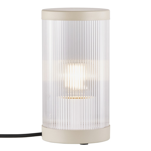 Nordlux Coupar bordlampe for utendørs bruk, beige Bordlampe