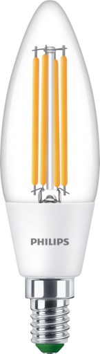 14: Philips Master Ultra Efficient LED E14 kertepære - 2,3W/4000K