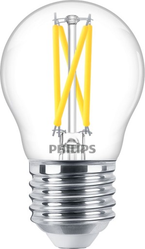 Philips Master Dimtone E27 kronepære, 2200-2700K, 2,5W LED filament