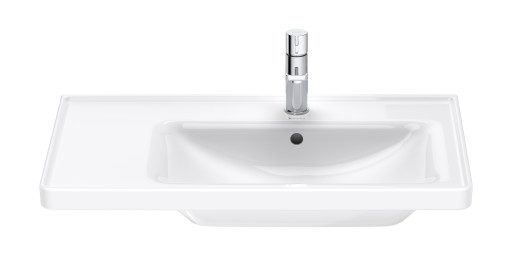 Duravit D-Neo servant, 80x48 cm, høyre, hvit