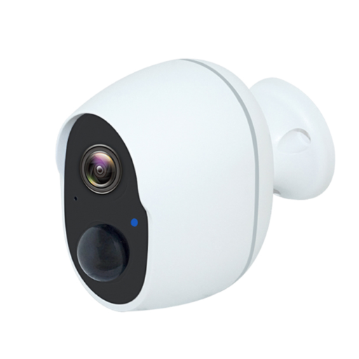 Fesh Smart kamera med oppladbart batteri, utendørs, hvit