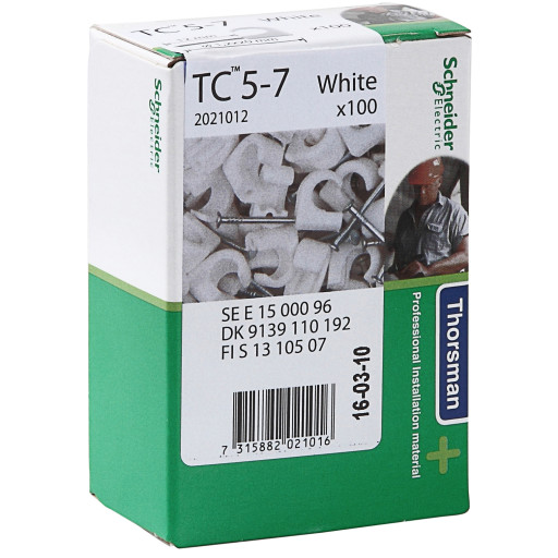 100 stk CLIPS TC 5-7/20MM-100 H