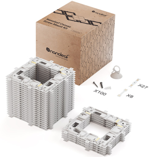 Nanoleaf Canvas monteringssett til 25 panel Lamper &amp; el > Lamper &amp; spotter
