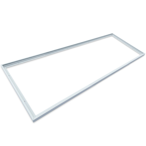 Click-Fit innebygd ramme 30x60 LED panel G3, hvitlakkert