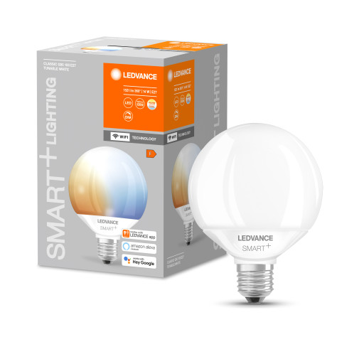 Ledvance Smart+ Wifi E27 kronepære - justerbar hvid