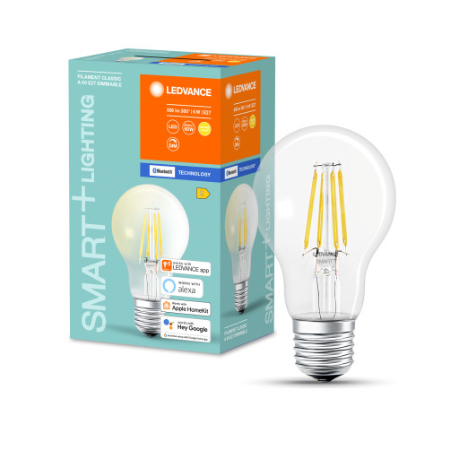 LEDvance Smart+ Filament Classic - Dimmable White - Bluetooth