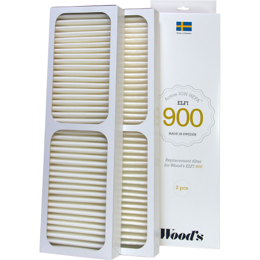 Wood's HEPA filter til ELFI-900, 2 stk. Hus &amp; hage > Hus