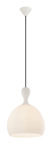 Dueodde, Pendel lampe, E27, 60W, Opal by Halo Design (D: 30 cm. x H: 41 cm., Opal)
