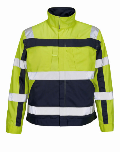 ARBEIDSJAKKE CAMETA YELLOW/MARINE M