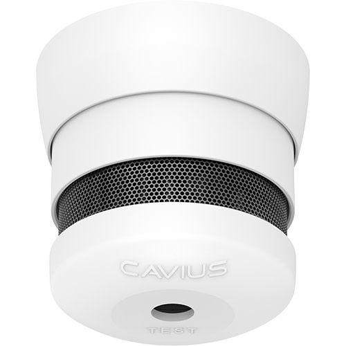 Cavius mini røykvarsler, 10 års batterilevetid, hvit Hus &amp; hage > Alarmer