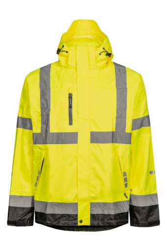 Jakke hi viz gul/svart xl Backuptype - Værktøj