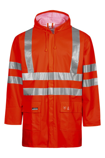 Jakke hi-viz rød 3xl Backuptype - Værktøj