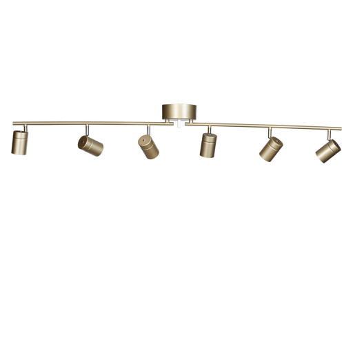 By Rydéns Correct spotlampe m/6 spots - guld