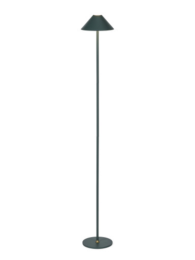 Halo Design Hygge genopladelig gulvlampe - mørkegrøn