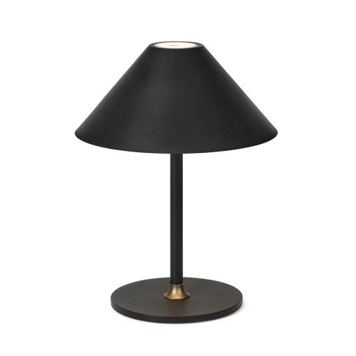 Halo Design Hygge genopladelig bordlampe, H25 cm, sort Bordlampe