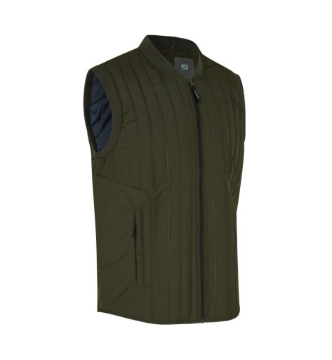 ID CORE quiltet termovest 0888, oliven, str. 2XL