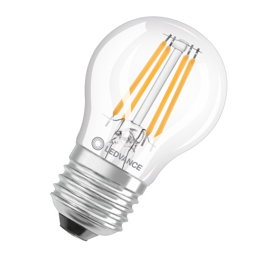 Ledvance LED Comfort kronetråd 470lm 3,4W/927 E27 dimbar LED filament