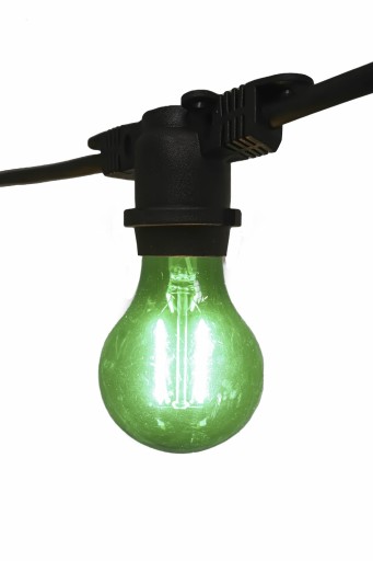 Samson E27 LED-pære for festivallyslenke, grønn LED