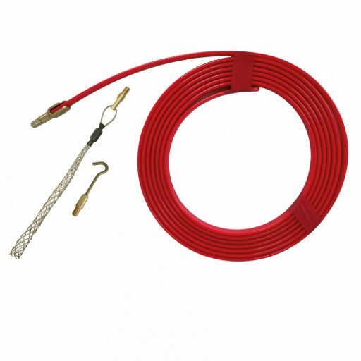 Super Rod Cable Tongue slepekabel SRCT-PRO, 3,6 m med tilbehør Backuptype - Værktøj