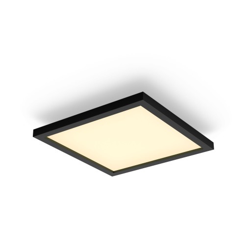 Philips Hue Aurelle panel, sort, 30x30 cm Panel