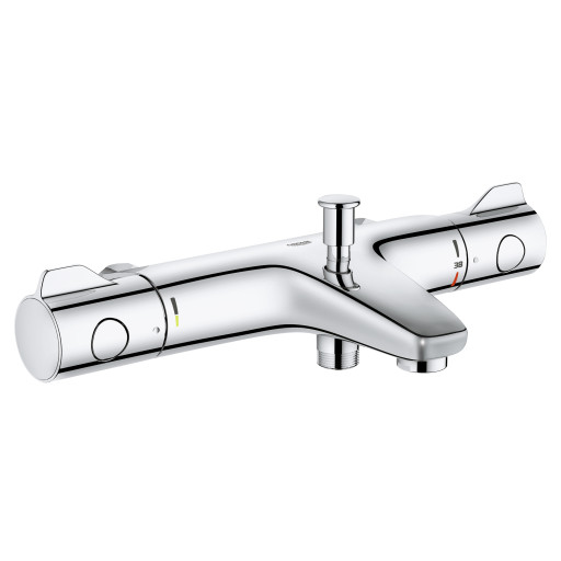 Grohe Grohtherm 800 badekarbatteri, krom