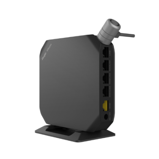 Reyee WiFi-ruter, Wi-Fi 5, 4x LAN, 12V, 10/100/1000 Mbps