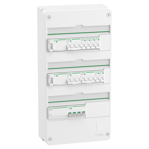 Boligsentral Resi9 3R 2xRCD, 6x1PN, 3x3PN MCB, R9HPDK32063