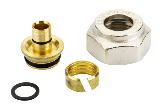 Danfoss Klemringsfittings til alupex 3/4" - 16x2,0 mm Tekniske installasjoner > Varme