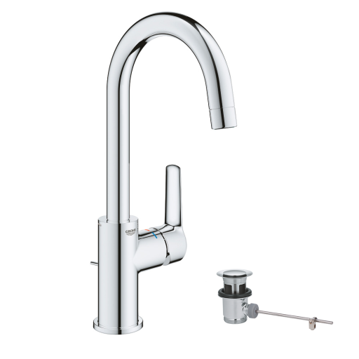 Grohe Quickfix Start servantbatteri, svingtut, krom