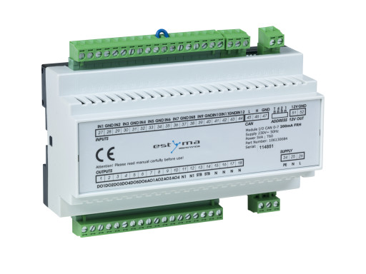 Hovedmodul nr. 6 kan i/o for Metro Compact Backuptype - VVS