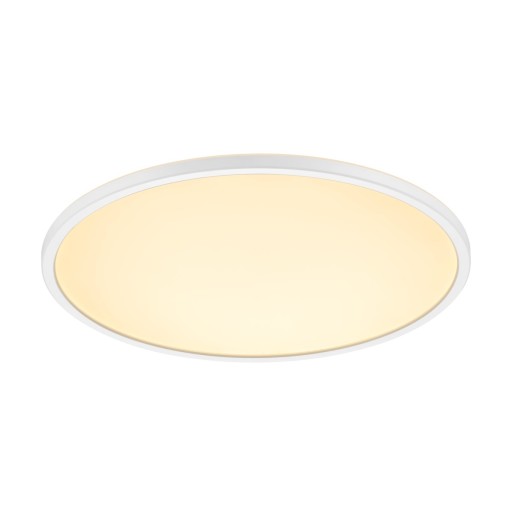 Nordlux Oja plafond, 3-trins-dæmp, 2700K, hvid, Ø42 cm