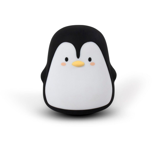 Filibabba LED-lampe, USB-C oppladbar - Penguin Pelle Nattlampe