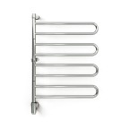 Kriss Flex U Håndkletørker m/4 armer 956x650 mm, Krom